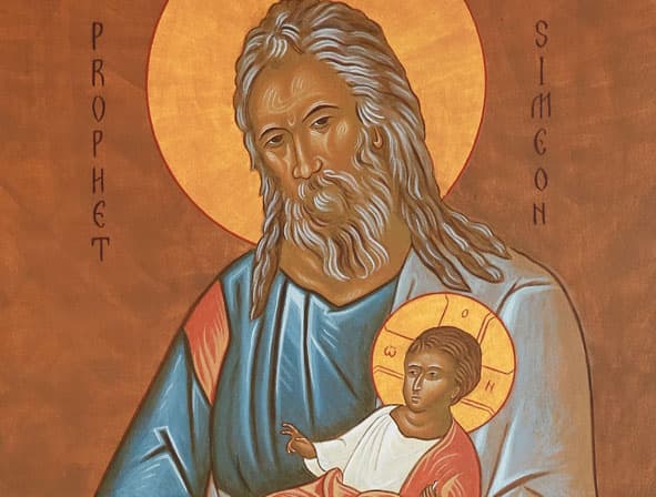 Prophet Simeon Icon